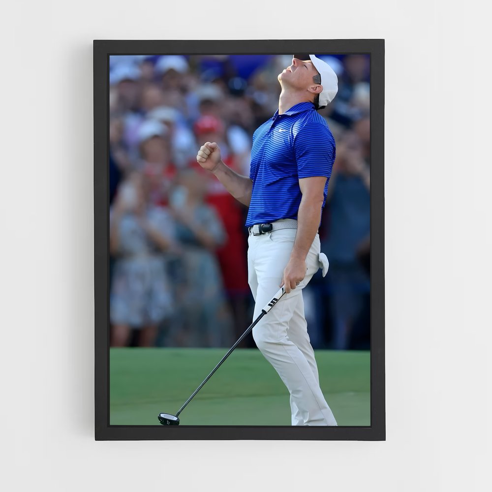 Poster Rory mcilroy – affiche Golf (vue 2)